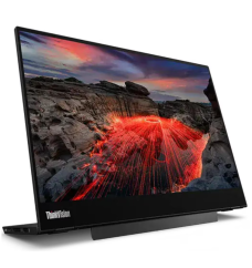 Lenovo ThinkVision M14t 14" Class LED Touchscreen Monitor (63FDUAR6US) | Like New