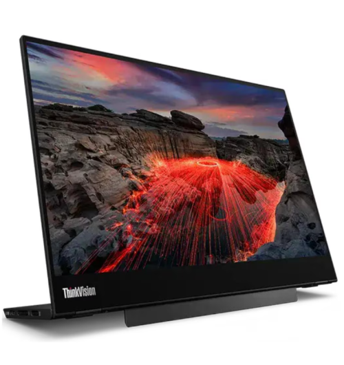 Lenovo ThinkVision M14t 14" Class LED Touchscreen Monitor (63FDUAR6US) | Like New