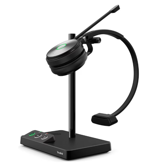 Yealink WH62 Mono Wireless DECT Headset (WH62-MONO-UC)| New