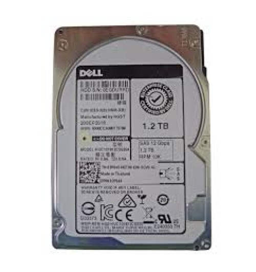 Dell 3P048 1.2TB 10000RPM SAS 12Gb/s Hot-Pluggable 64MB Cache 2.5-Inch Hard Drive with Tray for PowerEdge Server & PowerVault Storage Array