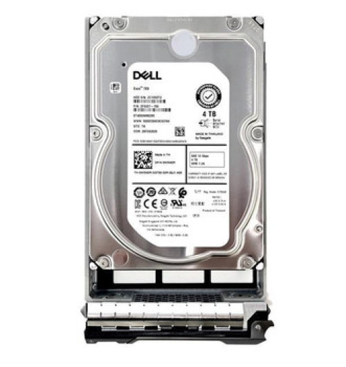 Dell 400-AFZR 4TB 7200RPM SAS 12Gb/s Hot-Pluggable 3.5-Inch Nearline Hard Drive with Tray for PowerEdge Server