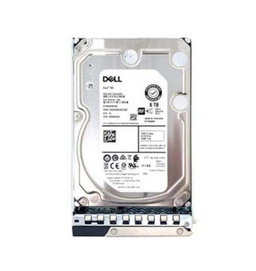Dell 400-AXFD 8TB 7200RPM SAS 12Gb/s Hot-Pluggable (512e) 3.5-Inch Nearline Hard Drive with Tray for PowerEdge Server