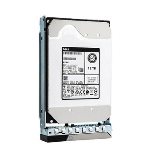 Dell 400-AXLF 12TB 7200RPM SAS 12Gb/s Hot-Pluggable 3.5-Inch Nearline Hard Drive with Tray for PowerEdge Server