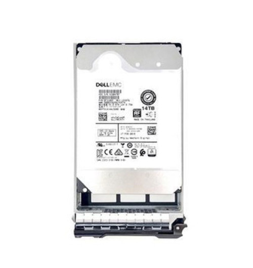 Dell 400-BEIP 14TB 7200RPM SAS 12Gb/s Hot-Pluggable 3.5-Inch Nearline Hard Drive with Tray for PowerEdge Server