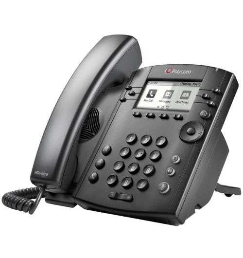 Polycom VVX 310 6 Line VoIP Phone (2200-46161-025) | New