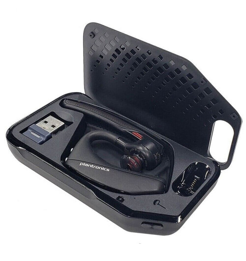 HP Poly Voyager 5200 USB-A Bluetooth Headset with BT700 Dongle (7K2F3AA, 206110-102) | New