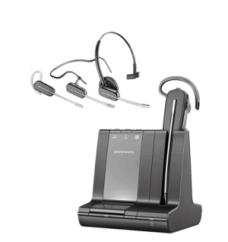 HP Poly Savi 8240-M Office USB-A Wireless DECT Headset for Microsoft Teams (7W6E3AA#ABA) | New