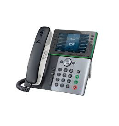 HP Poly Edge E500 IP Phone and PoE-enabled (82M94AA, 2200-87855-025) | New