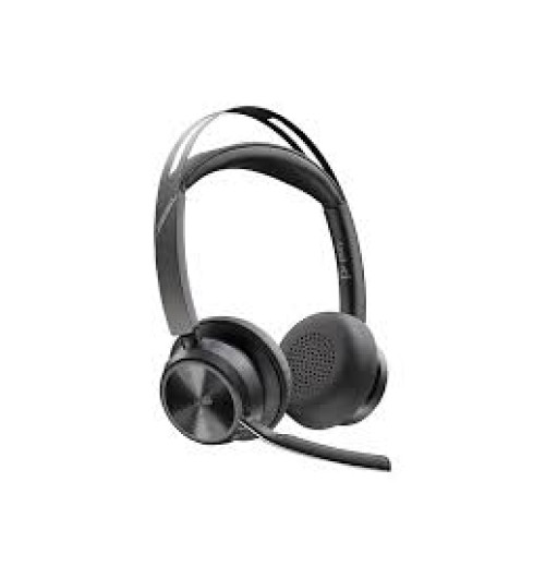 Poly Voyager Focus 2 Microsoft Teams USB-C-C Headset +USB-C/A Adapter No Stand (9T9J4AA#AC3, 214432-02, 77Y88AA) | New