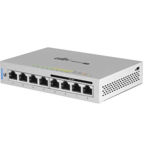 Ubiquiti US-8-60W UniFi 8-Port Gigabit PoE Managed Switch | New