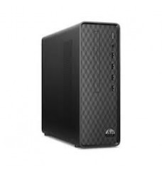 HP Slimline S01-aF2000i S01-aF2011 Desktop Computer - Intel Celeron J4025 - 8 GB - 256 GB SSD - Mini-tower - Dark Black