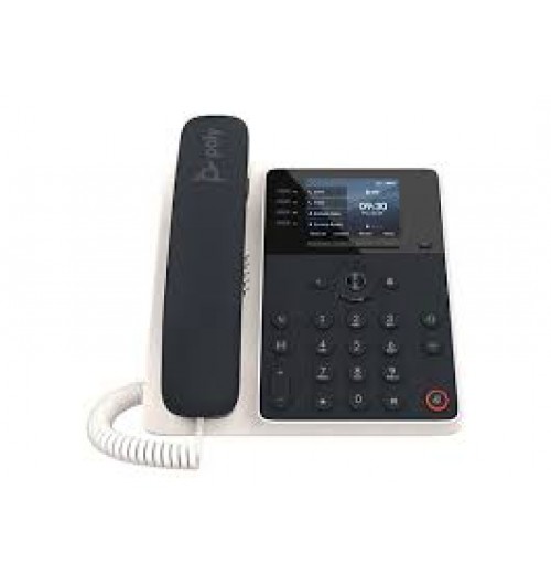 Poly Edge E220 - VoIP phone with caller ID/call waiting - 3-way call capability