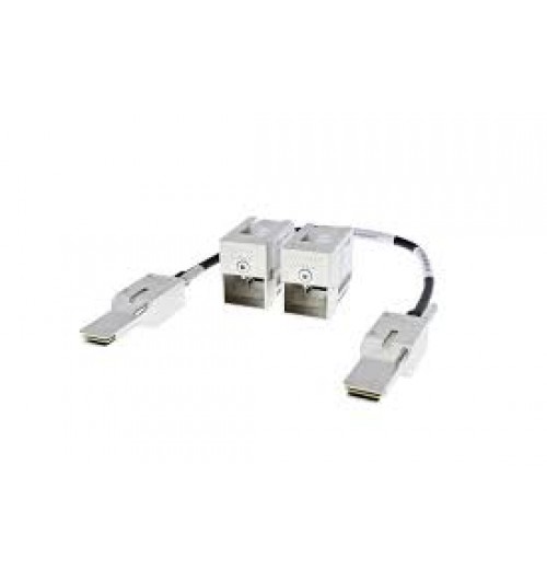 Cisco Stack kit for C9200L SKUs only: Two data stack adapters and one data stack cable