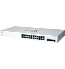 Cisco Business Smart Switch 24-Port GE, Full PoE, 4x10G SFP