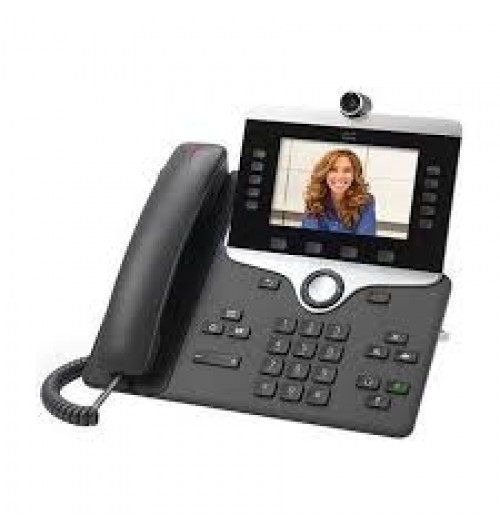 Cisco IP Phone 8865 - IP video phone - with digital camera, Bluetooth interface