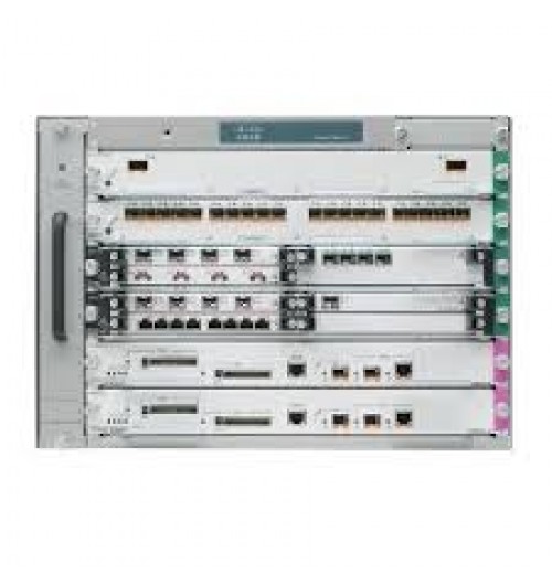 Cisco 7606 Chassis, 6-slot, 2 SUP7203B, 2 Power Supply