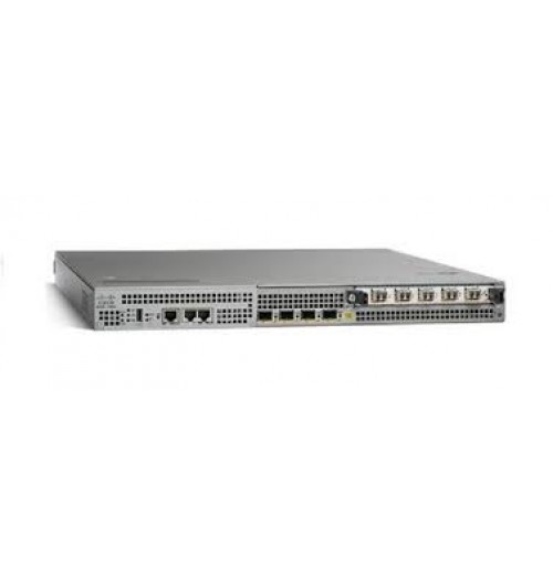 ASR1001-5G-SECK9 Router Security Bundle, IPsec, Firewall, AES/3DES,  QuantumFlow processor, 5G system bandwidth, WAN aggregation, SPA slot,  SIP10, OTV, VPL, LISP