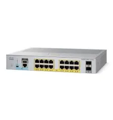 16x 10/100/1000 Ethernet PoE+ ports and 240W PoE budget, 2x 1G SFP uplinks 16x 10/100/1000 Ethernet PoE+ ports and 240W PoE budget, 2x 1G SFP uplinks
