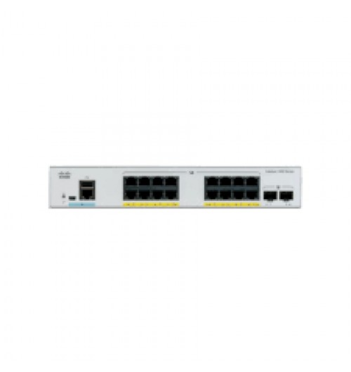 16x 10/100/1000 Ethernet PoE+ ports and 120W PoE budget, 2x 1G SFP uplinks