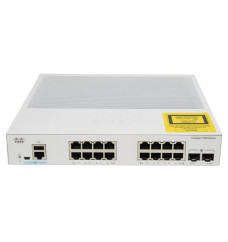 Cisco Catalyst C1000-16T-2G-L 16-Port Gigabit Ethernet Switch with 2 SFP Uplinks | New