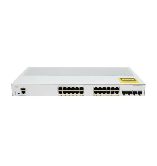 Cisco Catalyst C1000-24P-4G-L 24-Port Gigabit PoE+ Managed Network Switch | New
