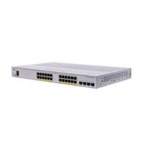 24x 10/100/1000 Ethernet ports, 4x 10G SFP+ uplinks