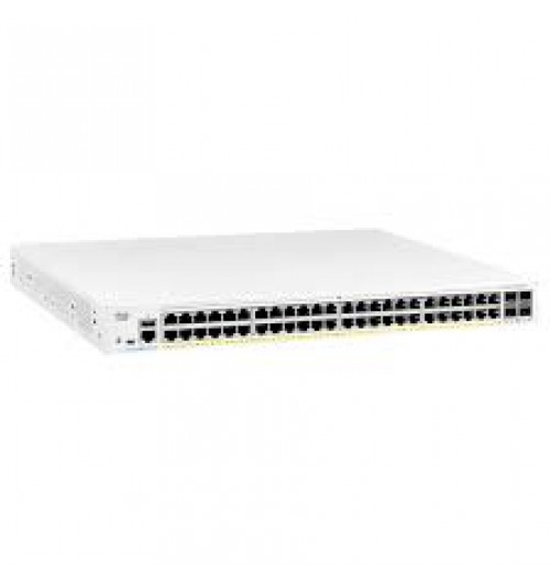 48x 10/100/1000 Ethernet ports, 4x 10G SFP+ uplinks