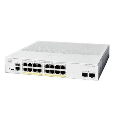 16x 10/100/1000 PoE+ ports 16x 10/100/1000 PoE+ ports