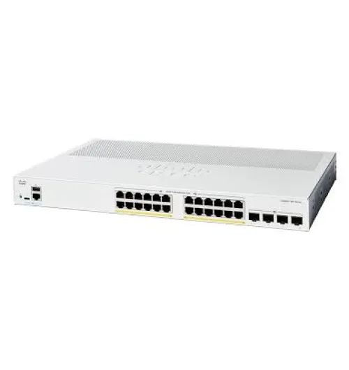 48x 10/100/1000 PoE+ ports