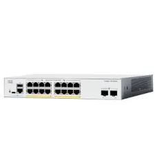 16x 10/100/1000 ports PoE+ ports with 120W power budget, 4x 10 Gigabit SFP+