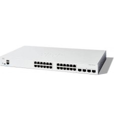 24x 10/100/1000 PoE+ ports with 370W power budget, 4x 10 Gigabit SFP+