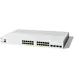 24x 10/100/1000 PoE+ ports with 195W power budget, 4x Gigabit SFP 24x 10/100/1000 PoE+ ports with 195W power budget, 4x Gigabit SFP