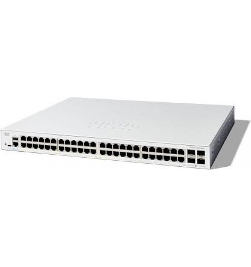 48x 10/100/1000 PoE+ ports with 370W power budget