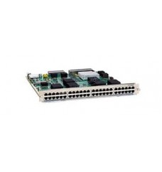 Cisco C6800-48P-TX Line Card, 6807-XL Switch, 48 Gigabit Ethernet ports (RJ-45), DFC4 daughter card,