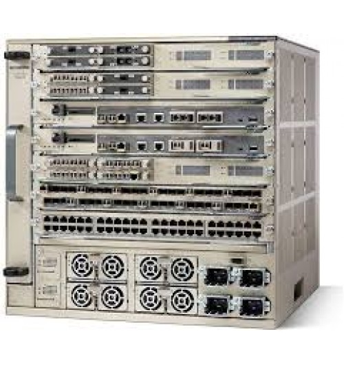 Cisco Catalyst 6800 switch chassis, 10RU, Super 2T Engine, 880Gbps/slots, 11.4Tbps system bandwidth, no PS, no Fan Tray