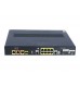 CISCO C891F-K9 small business branch router, 1 SFP, 4 POE, security, wireless controller, AVC, WAN optimization, multimedia collaboration