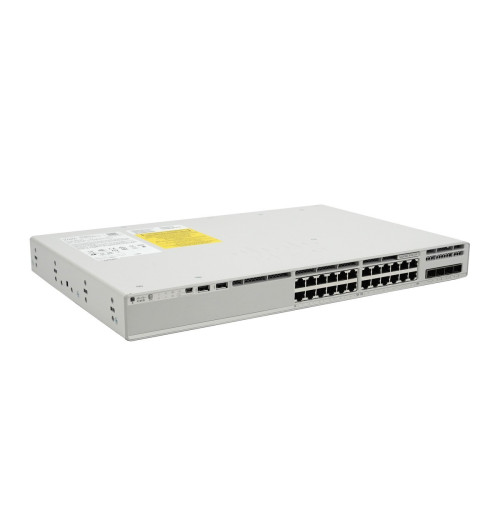 Cisco Catalyst C9200L-24P-4G-A 24-Port Gigabit PoE+ Switch with Network Advantage | New