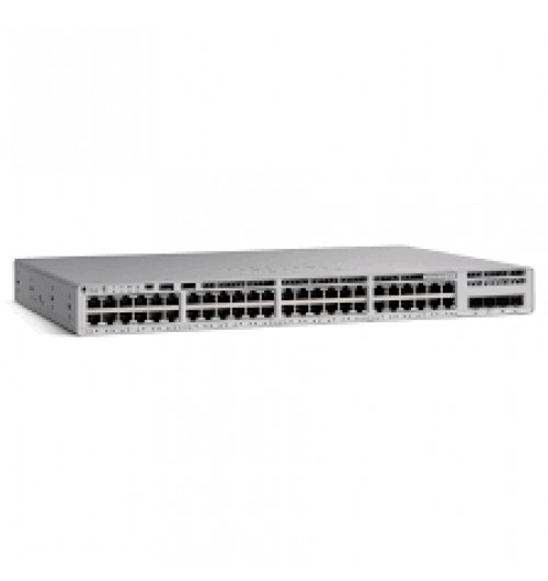 Catalyst 9200L48-port PoE+ 4x1G uplink Switch, Network Advantage