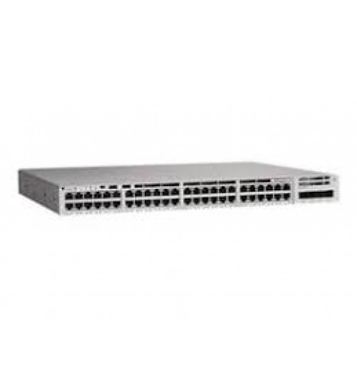 Catalyst 9200L48-port partial PoE+ 4x1G uplink Switch, Network Essentials