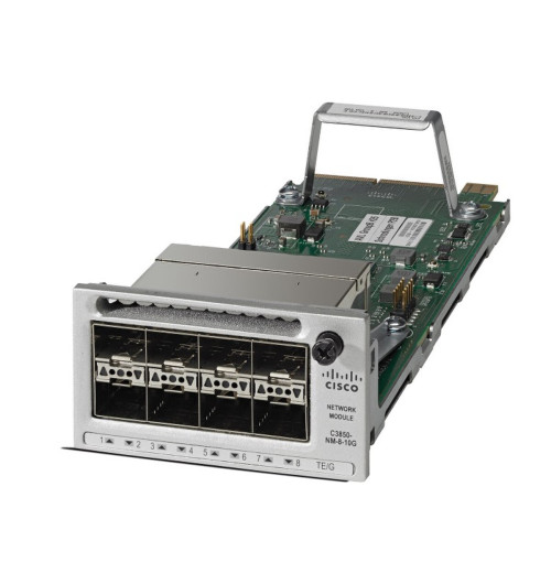 Cisco Catalyst C9300-NM-8X 8-Port Network Module Expansion | New