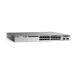 Catalyst 9300 24-port fixed uplinks PoE+, 4X1G uplinks, Network Advantage