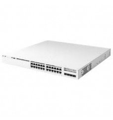 Catalyst 9300 24-port fixed uplinks PoE+, 4X1G uplinks, Network Essentials