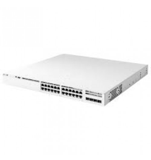 Catalyst 9300 24-port fixed uplinks PoE+, 4X1G uplinks, Network Essentials