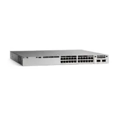 Catalyst 9300 24-port fixed uplinks PoE+, 4X10G uplinks, Network Essentials Catalyst 9300 24-port fixed uplinks PoE+, 4X10G uplinks, Network Essentials