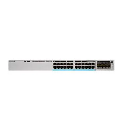 Catalyst 9300 24-port fixed uplinks data only, 4X10G uplinks, Network Essentials