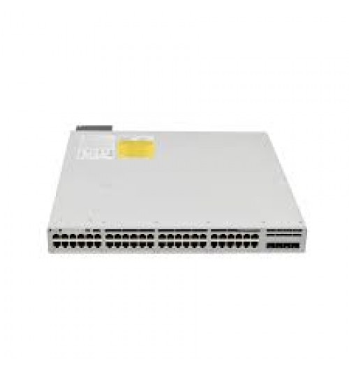 Catalyst 9300 48-port fixed uplinks PoE+, 4X1G uplinks, Network Advantage