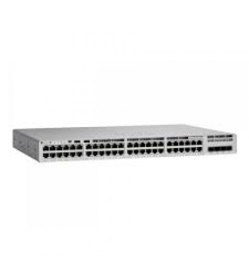 Catalyst 9300 48-port fixed uplinks data only, 4X1G uplinks, Network Essentials