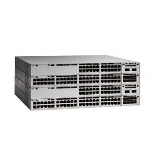 Catalyst 9300 12-port 25G/10G/1G SFP28 with modular uplinks, Network Advantage