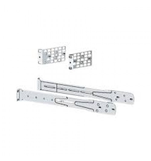 Extension rails and brackets for four-point mounting for Cisco Catalyst 9500 Series – High-End