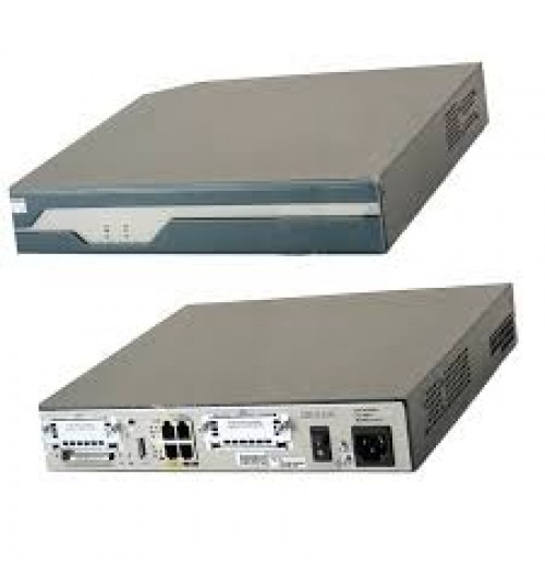 Cisco 1800 Series Router: Cisco 1841 Modular Router w/2xFE, 2 WAN slots, 64 FL/256 DR